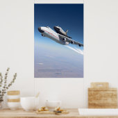An-225 Mrija & Buran im Himmel Poster (Küche)