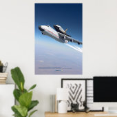 An-225 Mrija & Buran im Himmel Poster (Heimbüro)