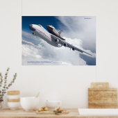 An-225 Mrija & Buran: Space Legends Poster (Küche)