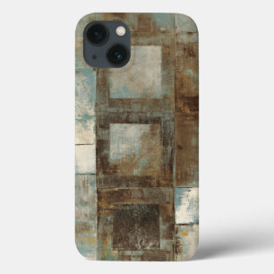 An Abstract in Blue and Brown Case-Mate iPhone Hülle