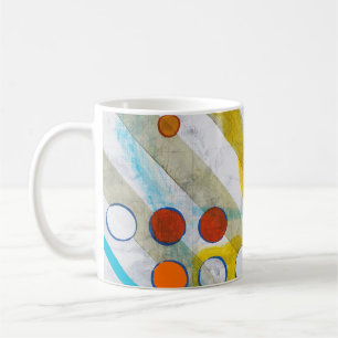 an abstract painting kaffeetasse