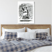 An abwesende Freunde! Leinwanddruck (Insitu (Schlafzimmer))