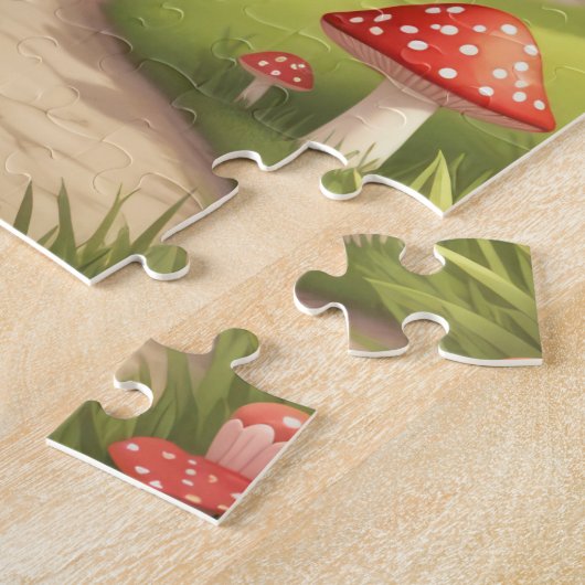 An adorable and cute fox character puzzle (Seite)