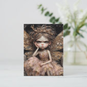 An adorable annoyed Fairy Postkarte (Stehend Vorderseite)