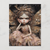 An adorable annoyed Fairy Postkarte (Vorderseite)