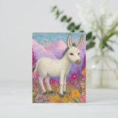 An Adorable Donkey Postkarte (Stehend Vorderseite)