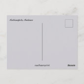 An Aerial View of Downtown Indianapolis Indiana Postkarte (Rückseite)