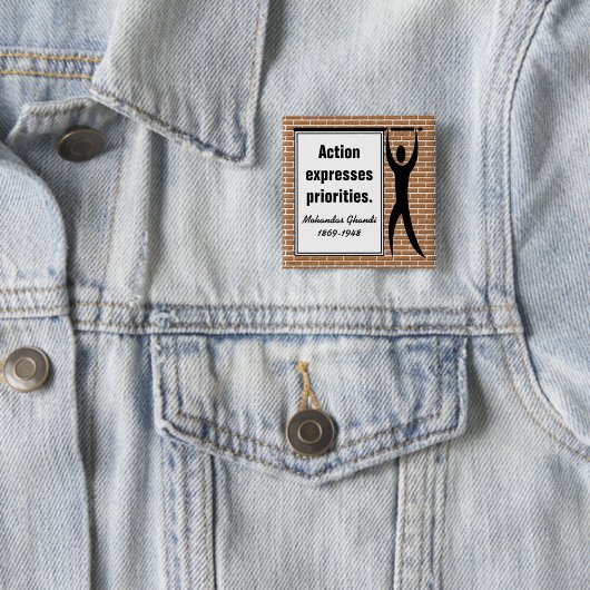 An Aktion inspiriert (Schaltfläche Platz) Button (Beispiel)