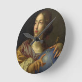 An Allegory of Astronomy Runde Wanduhr (Winkel)
