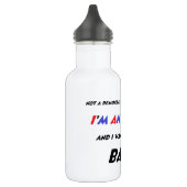 AN AMERIKA EDELSTAHLFLASCHE (Links)