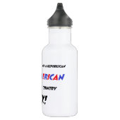 AN AMERIKA EDELSTAHLFLASCHE (Rechts)