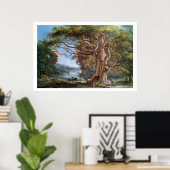 An Ancient Beech Tree, 1794 (oil on canvas) Poster (Heimbüro)