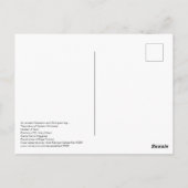 An Ancient Madonna and Child Holiday Christmas  Postkarte (Rückseite)