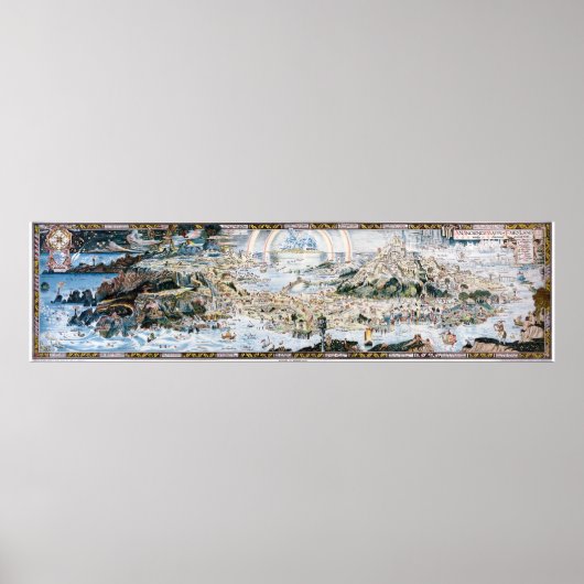 An Anciente Mappe von Fairyland Poster (Vorne)