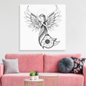 An Angel Leinwanddruck (Insitu (Wohnzimmer))
