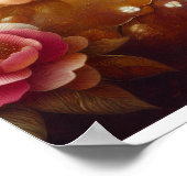 An Angel Sitting on a Tree Limb With Regal Wings Poster (Ecke)