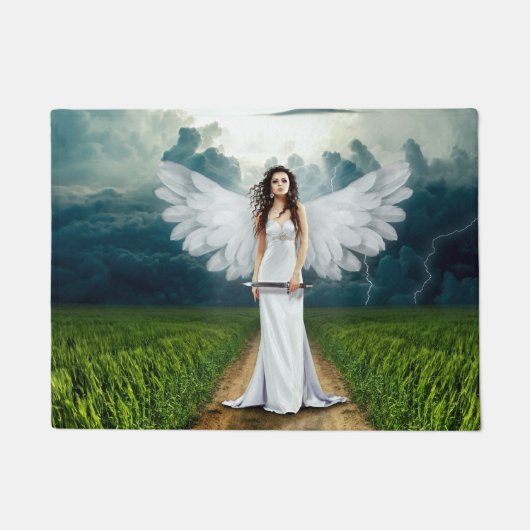 An Angels Direction Fußmatte (Vorderseite)