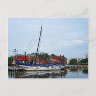 An Annapolis Sailboat Postkarte
