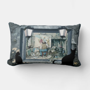 An Anton Pieck Lumbar Kissen
