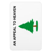 An Appeal To Heaven - 1775 G Washington Naval Flag Magnet (Vertikal)