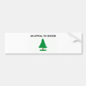 An_Appeal_to_Heaven_Flag Stoßdämpfer Autoaufkleber (Vorne)