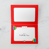 "An Apple a Day" - eine gute Karte (Innenseite)