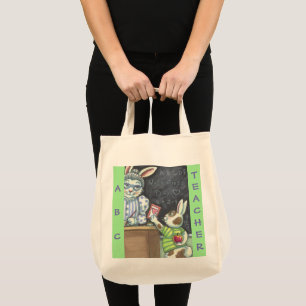 An Apple For The Teacher GROCERY TOTE Customize Tragetasche