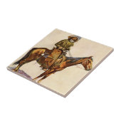 An Arizona Cowboy by Remington, Vintager Western Fliese (Seite)