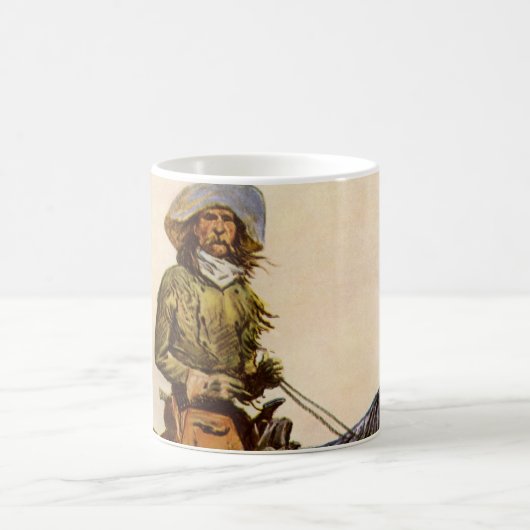 An Arizona Cowboy by Remington, Vintager Western Kaffeetasse (Mittel)