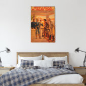 An Arizona CowboyWestern Play Poster Leinwanddruck (Insitu (Schlafzimmer))