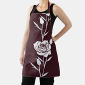 An Arrangement  Of Minimalist Single Line Roses  Schürze (InSitu)