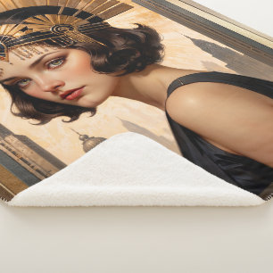 An Art Deco Damsel AI Concept Art by Xzendor7 Sherpadecke