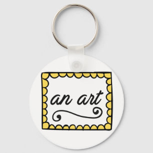 An Art Keychain Schlüsselanhänger