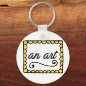 An Art Keychain Schlüsselanhänger (Vorderseite)