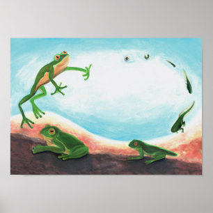  An astonishing life cycle of a frog   Poster