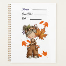 An Autumn Day Book Planner Cover