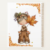 An Autumn Day Book Planner Cover Planer (Rückseite)
