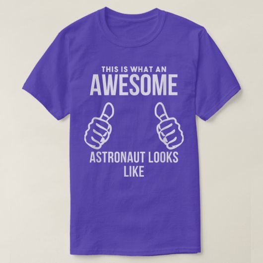 An Awesome Astronaut  T-Shirt (Design vorne)