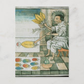 An Aztec feather artisan Postkarte (Vorderseite)