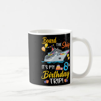 An Bord des Schiffes, es ist meine 8. Geburtstagsr Kaffeetasse