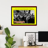 An Bord einer bemannten Küstenwache Poster (Heimbüro)