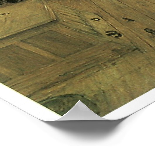 an Bord von HMS Bellerophon, 1880 Poster (Ecke)