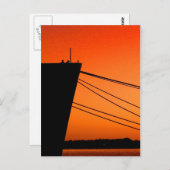 An Bord von T.S. Kennedy Postkarte (Vorne/Hinten)