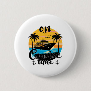 An Bord Zeit Strand Sommer Urlaub Passende Fami Button