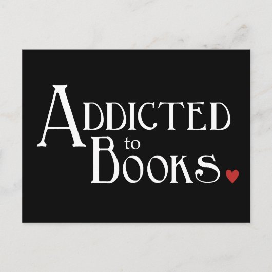 An Bücher übergeben Postkarte (Vorderseite)