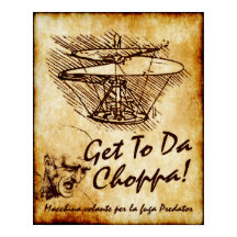 An Da Choppa - Leonardo da Vinci Helicopter