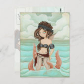 An das Meer gekettet - Piratenpost Postkarte (Vorne/Hinten)