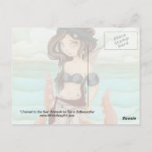 An das Meer gekettet - Piratenpost Postkarte (Rückseite)