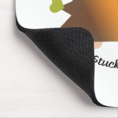 An deinen Igeln und Herzen feststecken Mousepad (Ecke)