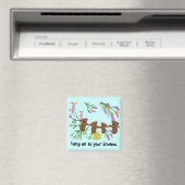An deinen Träumen hängen Magnet (In Situ (Geschirrspüler))